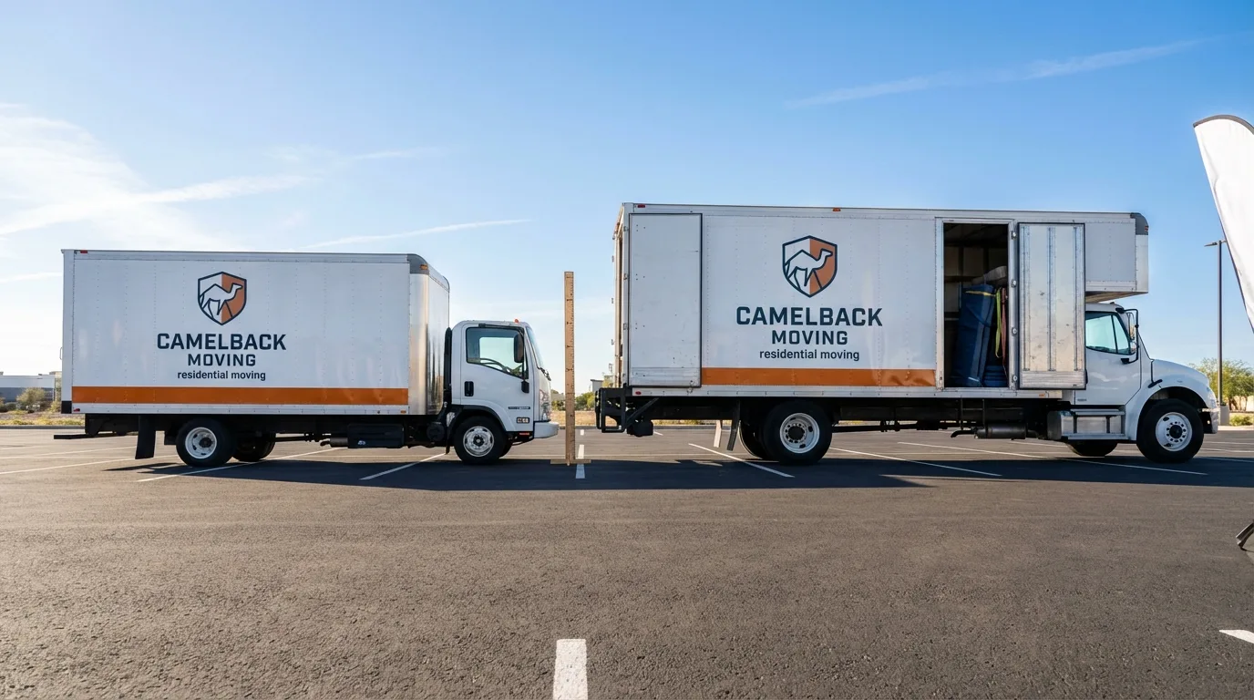 Moving truck size capacity guide in Campbelltown